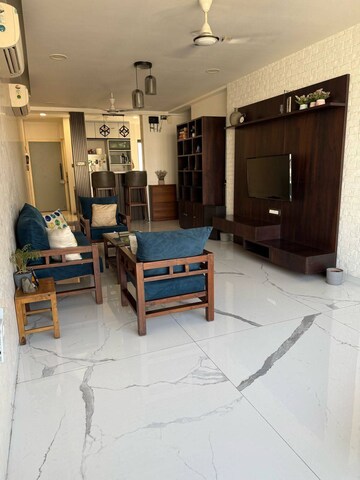 Living Room in 2 BHK Apartment at Powai – for Rent