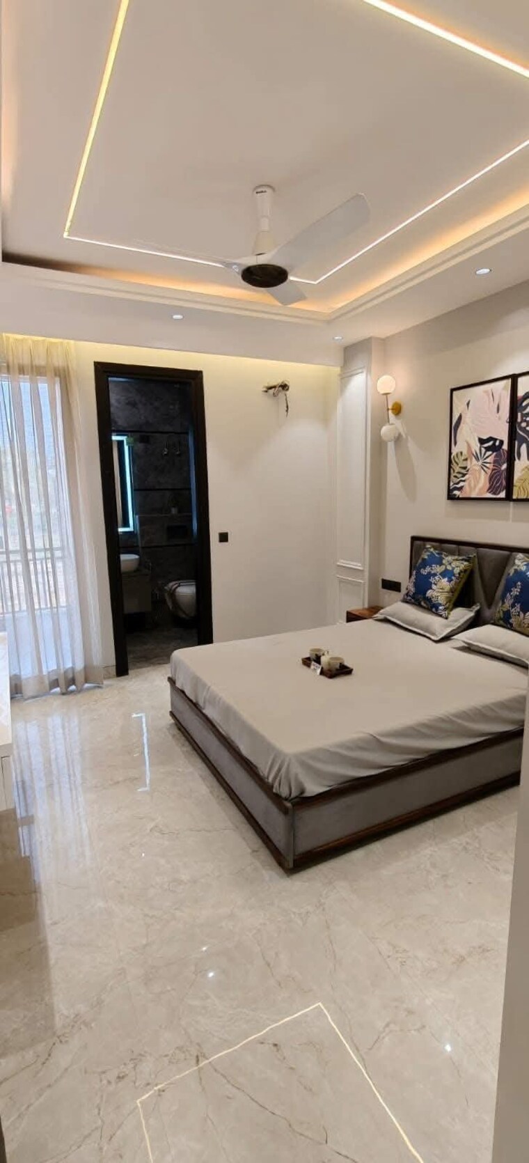 Bedroom, anant-raj-ashok-estate 3 Bedroom 1650 Sq.Ft. Builder Floor In Sector 63a Gurgaon 9213889