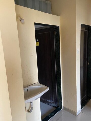 Bathroom in 1 BHK Apartment at Raunak Heights, Ghodbunder Road – for Rent