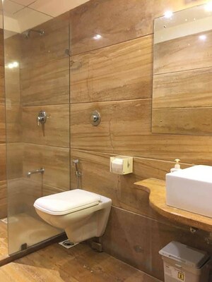 Bathroom in 3 BHK Apartment at Bandra West – for Rent