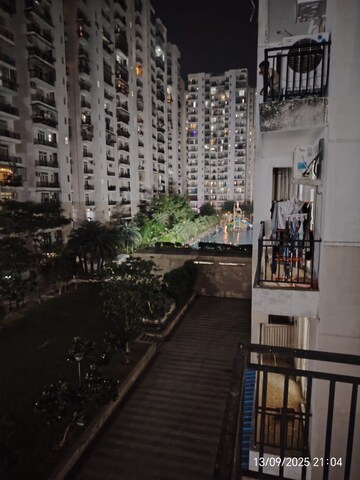 Balcony in 3 BHK Apartment at Omaxe R2, Gomti Nagar – for Rent