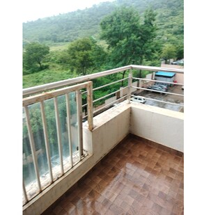 Balcony in 2 BHK Apartment at Shree Bal Kapil Aasmant, Pashan – for Rent