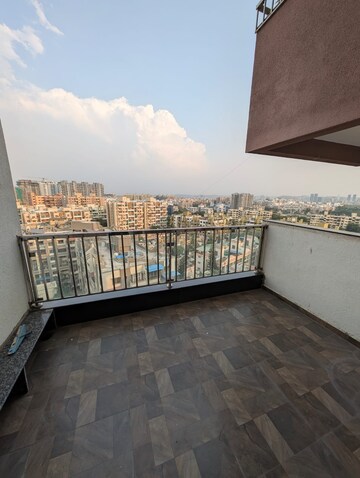 Balcony in 2 BHK Apartment at Bhoomi Allium, Pimple Saudagar – for Rent