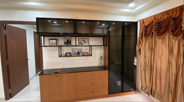 Kitchen in 3 BHK Apartment at Aparna Serene Park, Kondapur – for Rent