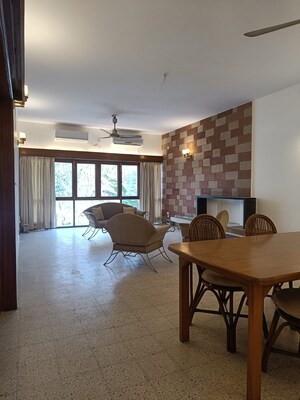 Kitchen in 4 BHK Builder Floor at Jor Bagh – for Rent