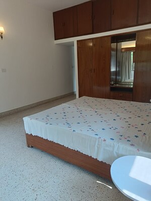 Bedroom in 4 BHK Builder Floor at Jor Bagh – for Rent