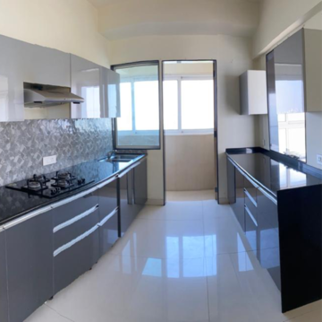 Kitchen in 3 BHK Apartment at Ajmera I Land Aeon, Bharatiya Kamala Nagar – for Rent