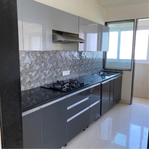 Kitchen in 3 BHK Apartment at Ajmera I Land Aeon, Bharatiya Kamala Nagar – for Rent