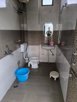 Bathroom in 3 BHK Builder Floor at Palam Vihar – for Sale