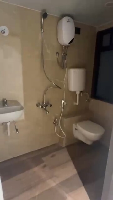 Bathroom in 1 BHK Apartment at Gladiolus Crown, Vasai East – for Sale