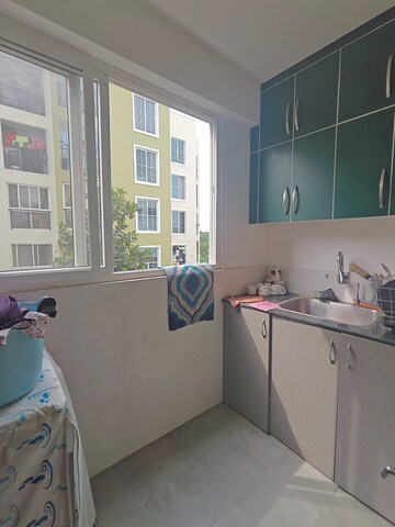 Kitchen in 3 BHK Apartment at DSR Brown Creepers, Gunjur – for Sale