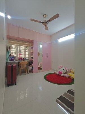 Living Room in 3 BHK Apartment at DSR Brown Creepers, Gunjur – for Sale