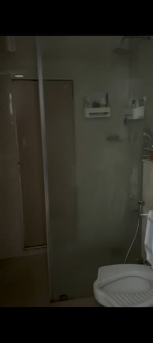 Attached Bathroom in 3 BHK Apartment at Kohinoor Square Altissimo, Dadar West – for Rent