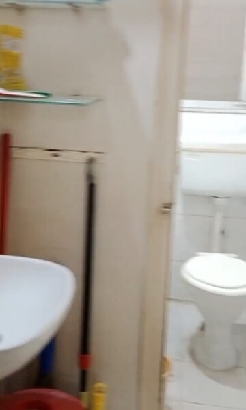 Bathroom in 2 BHK Apartment at Kores Tower, Vartak Nagar – for Rent