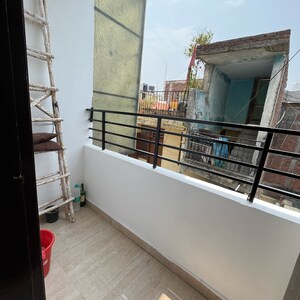Balcony in 1.5 BHK Builder Floor at Panchsheel Park – for Rent