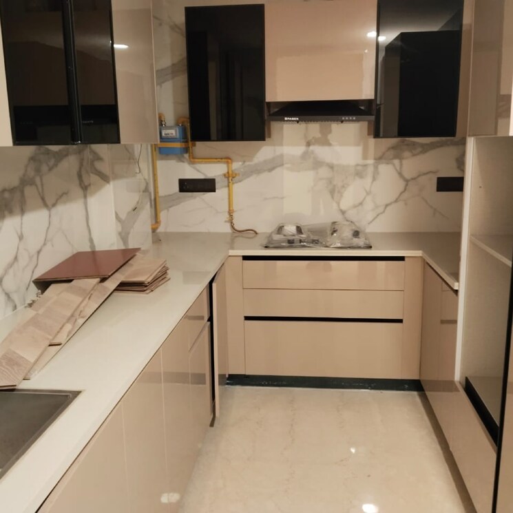 Kitchen, hauz khas 3 Bedroom 1500 Sq.Ft. Builder Floor In Hauz Khas Delhi 9214091