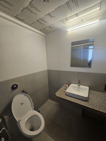 Bathroom in 3 BHK Apartment at Goel Ganga Acropolis, Baner – for Rent