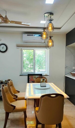 Team Area in 3 BHK Villa at Magna Majestic Meadows, Osman Nagar – for Rent