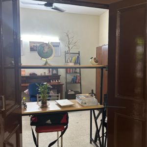 Kitchen in 2.5 BHK Builder Floor at Sarvapriya Vihar – for Rent