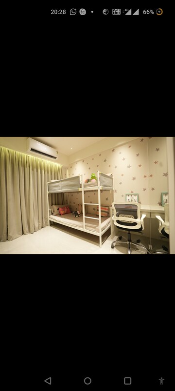 Bedroom in 2 BHK Apartment at Innovision The Midtown, Nalasopara West – for Sale