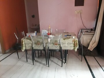 Dining area in 4 BHK Independent House at Jankipuram – for Sale