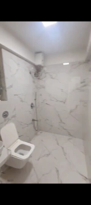 Bathroom in 3 BHK Apartment at DLH Orchid, Andheri West – for Rent