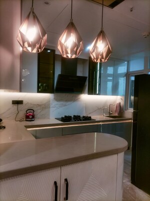 Kitchen in 3 BHK Apartment at Kalpataru Vista, Sector 128 – for Rent