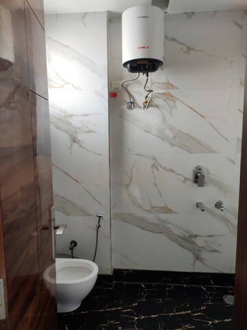 Bathroom in 3 BHK Builder Floor at Shubh Niketan Apartments, Paschim Vihar – for Rent