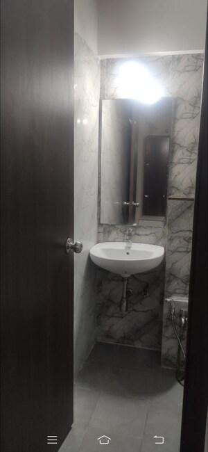 Bathroom in 1 BHK Apartment at Wadhwa Elite, Kolshet Road – for Rent