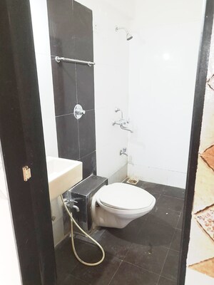 Bathroom in 1 BHK Apartment at Sanghvi Hills, Ghodbunder Road – for Sale