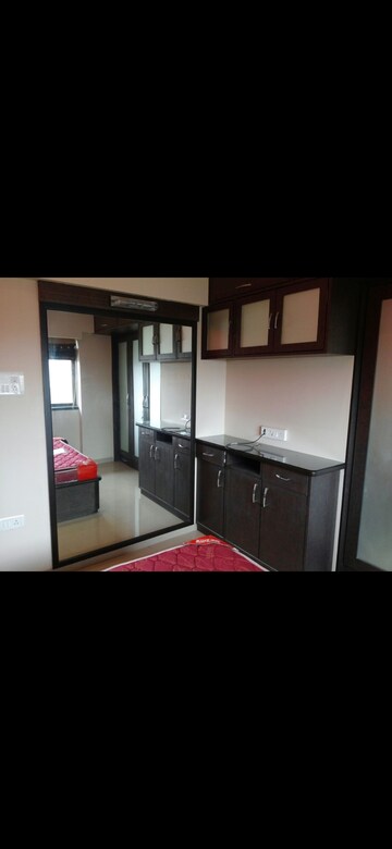Kitchen in 2 BHK Apartment at Runwal Garden City, Balkum Pada – for Rent