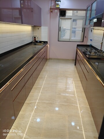Kitchen in 3 BHK Apartment at Bandra West – for Rent