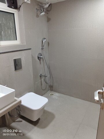 Bathroom in 3 BHK Apartment at Bandra West – for Rent