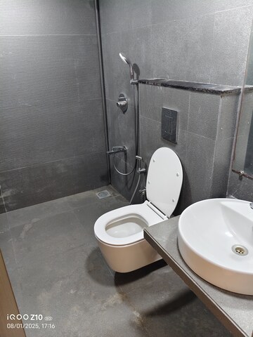 Bathroom in 3 BHK Apartment at Bandra West – for Rent