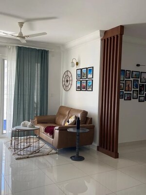 Living Room in 2 BHK Apartment at Purva Palm Beach, Hennur Road – for Rent