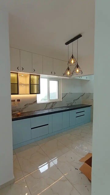 Kitchen in 3 BHK Apartment at Trendsquares Ambience, Thanisandra Main Road – for Rent