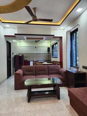 Living Room in 3 BHK Apartment at Vaishali Sector 5 – for Rent