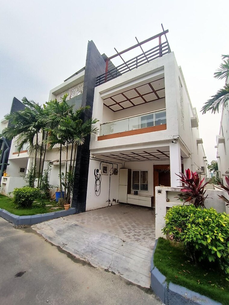 Exterior View, tellapur 4 Bedroom 3000 Sq.Ft. Villa In Tellapur Hyderabad 9214247