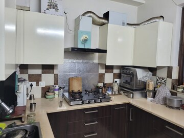 Kitchen in 3 BHK Builder Floor at Ansal Plaza Sector-23, Sector 23 – for Rent