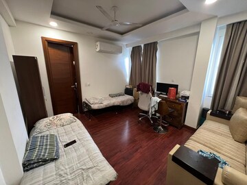 Living Room in 3 BHK Builder Floor at Palam Vihar Residents Association, Palam Vihar – for Rent