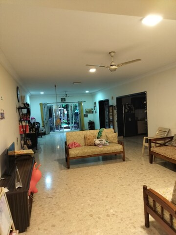 Living Room in 3 BHK Apartment at Sobha Petunia, Nagavara – for Rent