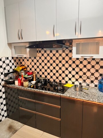 Kitchen in 3 BHK Apartment at Unitech Fresco Kolkata, Rajarhat New Town – for Rent