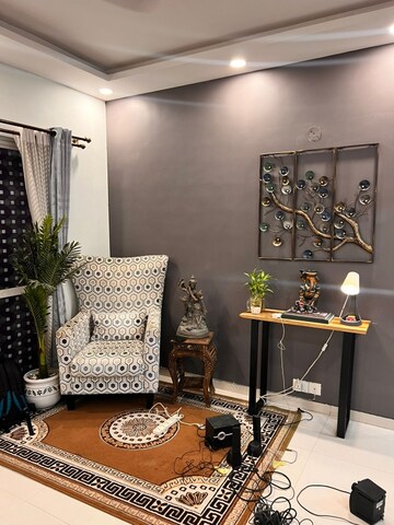 Living Room in 3 BHK Apartment at Unitech Fresco Kolkata, Rajarhat New Town – for Rent
