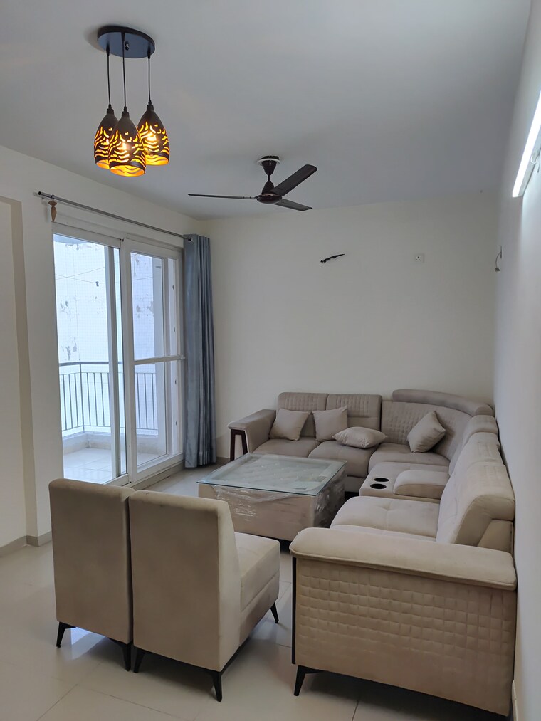 Living Room, sushma-valencia 2.5 Bedroom 1530 Sq.Ft. Apartment In International Airport Road Zirakpur 9214411