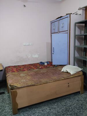 Bedroom in 1.5 BHK Builder Floor at Vikas Nagar – for Rent