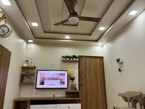 Living Room in 1 BHK Apartment at Cosmos 27 Gbr, Kasarvadavali – for Rent