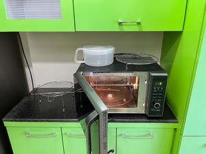 Kitchen in 1 BHK Apartment at Cosmos 27 Gbr, Kasarvadavali – for Rent