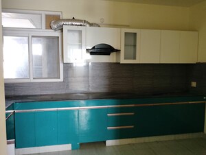 Kitchen in 3.5 BHK Apartment at Jankipuram Extension – for Rent