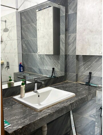 Bathroom in 2 BHK Apartment at Ashar Sapphire, Kapur Bawdi – for Sale