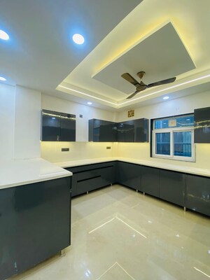 Kitchen in 4 BHK Builder Floor at Green Fields Colony – for Rent
